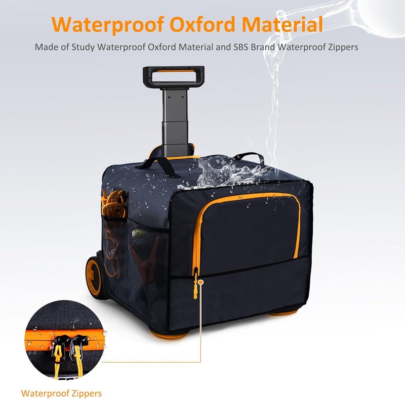 FRECOLSH Upgraded Dust Cover Compatible with Jackery Solar Generator 2000 Plus 400W, Jackery Explorer Kit 4000 Plus, Jackry Solar Generator 3000 PRO 400W, Water-resistant Dust Cover for Jackery Solar Generator - Image 3